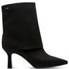 TAMARIS WOMENS COMFORT ANKLE BOOT - BLACK