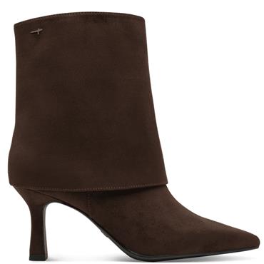 TAMARIS WOMENS COMFORT ANKLE BOOT - MOCCA