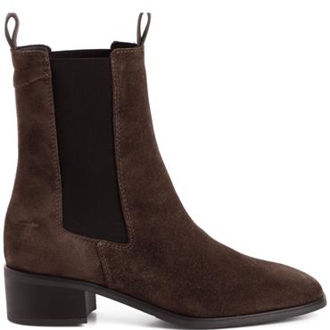 TAMARIS WOMENS HIGH LEG BOOT - MOCCA