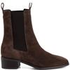 TAMARIS WOMENS HIGH LEG BOOT - MOCCA