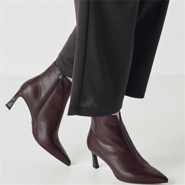 TAMARIS WOMENS ANKLE BOOT - MERLOT