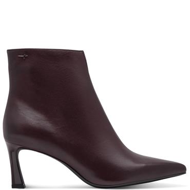 TAMARIS WOMENS ANKLE BOOT - MERLOT