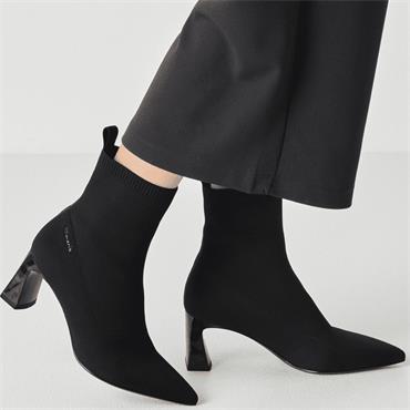 TAMARIS WOMENS ANKLE BOOT - BLACK