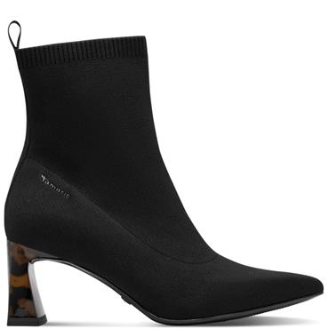 TAMARIS WOMENS ANKLE BOOT - BLACK