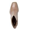 TAMARIS WOMENS ZIP ANKLE BOOT - TAUPE