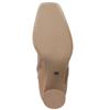 TAMARIS WOMENS ZIP ANKLE BOOT - TAUPE