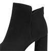 TAMARIS WOMENS ZIP ANKLE BOOT - BLACK SUEDE