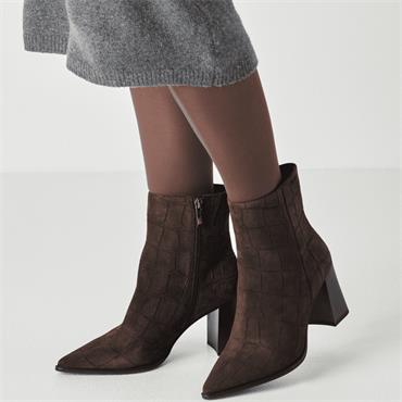 TAMARIS WOMENS ANKLE BOOT - CIGAR