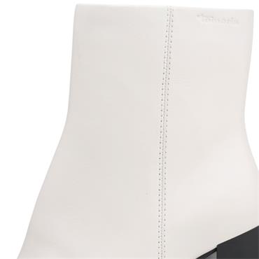 TAMARIS WOMENS ANKLE BOOT - OFF WHITE