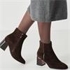 TAMARIS WOMENS ANKLE BOOT - MOCCA