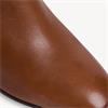 TAMARIS WOMENS ZIP HIGH LEG BOOT - COGNAC LEATHER