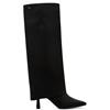 TAMARIS WOMENS COMFORT HIGH LEG BOOT - BLACK