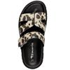 TAMARIS WOMENS STRAP SANDAL - ANIMAL PRINT