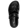 TAMARIS WOMENS STRAP SANDAL - BLACK