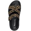 TAMARIS WOMENS STRAP SANDAL - LEOPARD ANIMAL PRINT