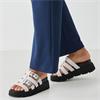 TAMARIS WOMENS WEDGE STRAP SANDAL - WHITE