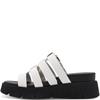 TAMARIS WOMENS WEDGE STRAP SANDAL - WHITE
