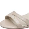 TAMARIS WOMENS LOW HEEL STRAP SANDAL - BEIGE