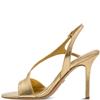 TAMARIS WOMENS HIGH HEEL STRAP SANDAL - GOLD
