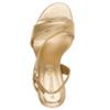 TAMARIS WOMENS HIGH HEEL STRAP SANDAL - GOLD