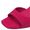 TAMARIS WOMENS MID HEEL STRAP SANDAL - FUCHSIA