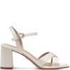 TAMARIS WOMENS HIGH HEEL STRAP SANDAL - PEARL