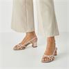 TAMARIS WOMENS LOW HEEL STRAP SANDAL - MINT MULTI