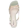 TAMARIS WOMENS LOW HEEL STRAP SANDAL - MINT MULTI