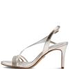 TAMARIS WOMENS HIGH HEEL STRAP SANDAL - PLATINUM