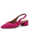 TAMARIS WOMENS LOW HEEL SLINGBACK SANDAL - PINK