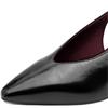 TAMARIS WOMENS SLINGBACK LOW HEEL - BLACK