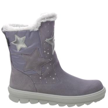 SUPERFIT GIRLS GORETEX ZIP ANKLE BOOT - LILAC