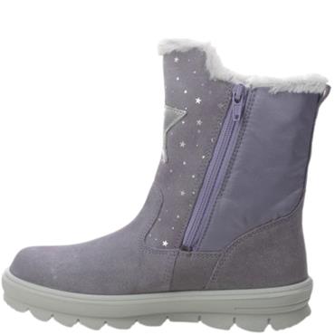 SUPERFIT GIRLS GORETEX ZIP ANKLE BOOT - LILAC