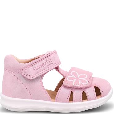 SUPERFIT GIRLS STRAP CLOSED IN SANDAL - PINK