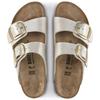 BIRKENSTOCK WOMENS ARIZONA SANDAL - PEARLY WHITE
