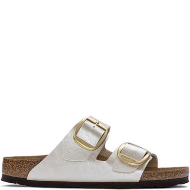 BIRKENSTOCK WOMENS ARIZONA SANDAL - PEARLY WHITE