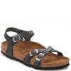 BIRKENSTOCK WOMENS KUMBA SANDAL - BLACK