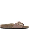 BIRKENSTOCK WOMENS MADRID BUCKLE SANDAL - OLD ROSE