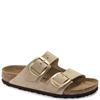 BIRKENSTOCK WOMENS ARIZONA BUCKLE SANDAL - SAND