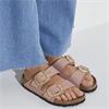 BIRKENSTOCK WOMENS ARIZONA BUCKLE SANDAL - OLD ROSE