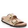 BIRKENSTOCK WOMENS ARIZONA SANDAL - BEIGE PATENT