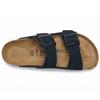 BIRKENSTOCK WOMENS ARIZONA SANDAL - BLACK