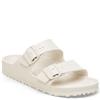 BIRKENSTOCK WOMENS ARIZONA EVA SANDAL - EGGSHELL