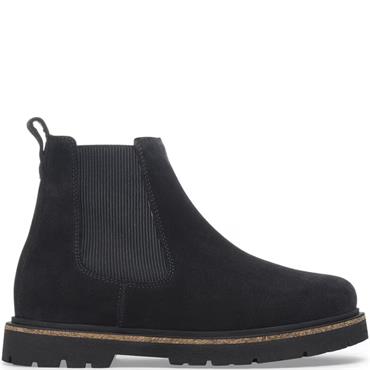 BIRKENSTOCK WOMENS HIGHWOOD ANKLE BOOT - BLACK