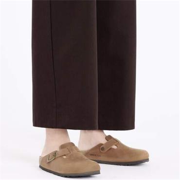 BIRKENSTOCK WOMENS BOSTON BS SANDAL - COGNAC