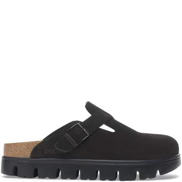 BIRKENSTOCK WOMENS BOSTON CHUNKY SANDAL - BLACK