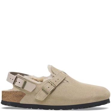 BIRKENSTOCK WOMENS TOKIO INSIDE SANDAL - TAUPE