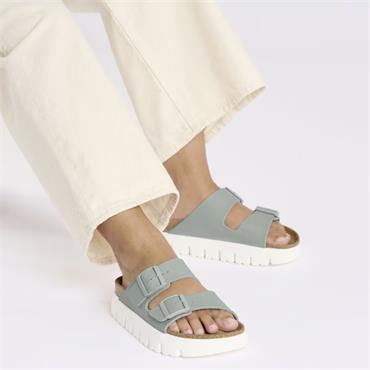 BIRKENSTOCK WOMENS ARIZONA PAP SANDAL - SAGE