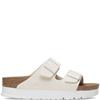 BIRKENSTOCK WOMENS ARIZONA PAP SANDAL - EGGSHELL