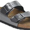 BIRKENSTOCK WOMENS ARIZONA BS SANDAL - BLACK METALLIC